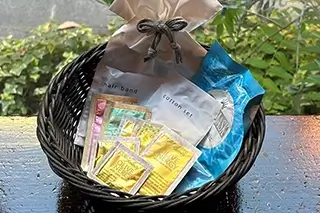 여성 한정 「레이디스 어메니티 세트」선물