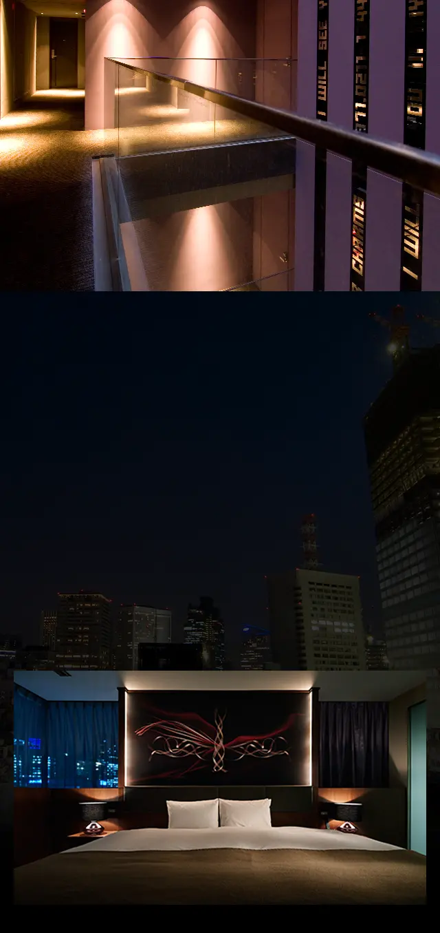 아카사카 미츠케역 도보 2분의 디자이너스 호텔 GRANBELL HOTEL AKASAKA에 오신 것을 환영합니다. 감도가 높은 어른이 모이는 거리, 아카사카. 그 중심에 자리한 GRANBELL HOTEL AKASAKA. 세련된 모습의 관내에 박힌 “어른의 아소비 마음” 어른의 세련과 현대 디자인이 물들이는 상질의 체재를 즐겨 주세요.