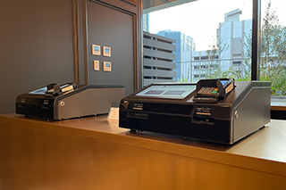 자동 체크인 기계