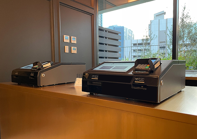 자동 체크인 기계