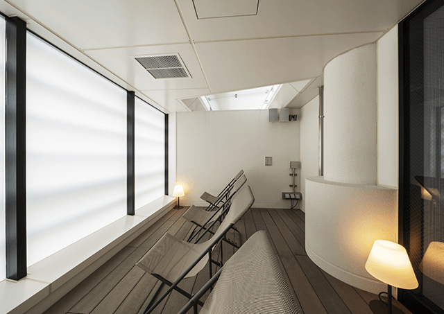 코리도노유 / 외기욕 공간