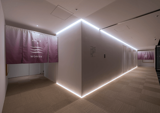 코리도노유 / 탈의소