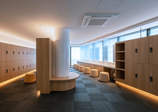 코리도노유 / 탈의소