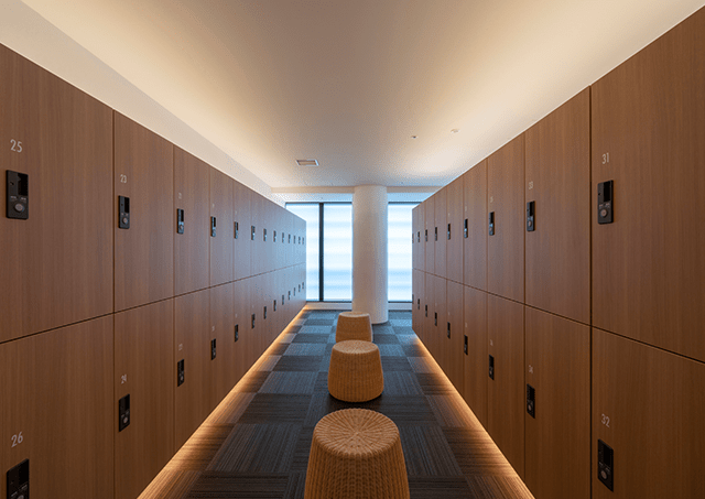 코리도노유 / 탈의소