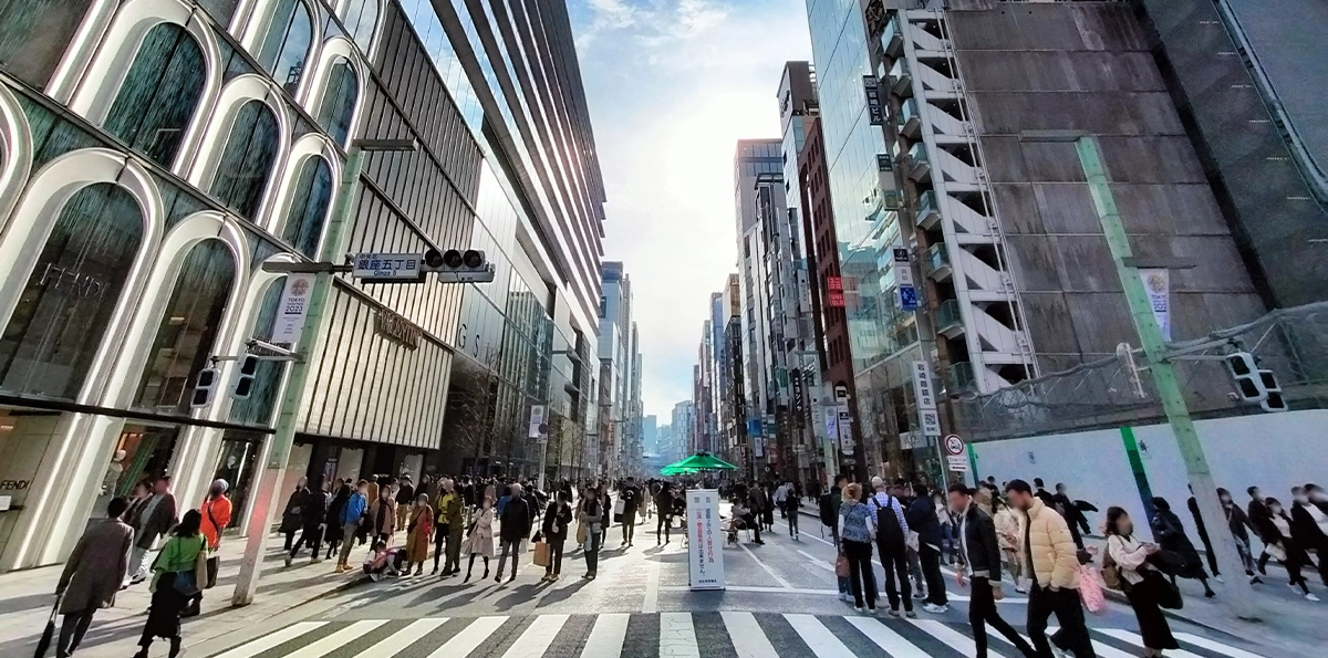 짐을 놓고 쇼핑