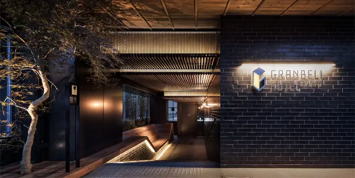 기온 시조역 도보2분의 디자이너스 호텔 GRANBELL HOTEL KYOTO 본관