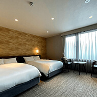 【정원 2명】트윈 (침대 폭 120cm×2대)