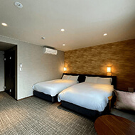 【정원 2명】트윈 (침대 폭 120cm×2대)