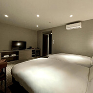 【정원 2명】트윈 (침대 폭 120cm×2대)