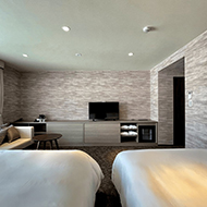 【정원 4명】트윈(침대 폭 140cm×2대)