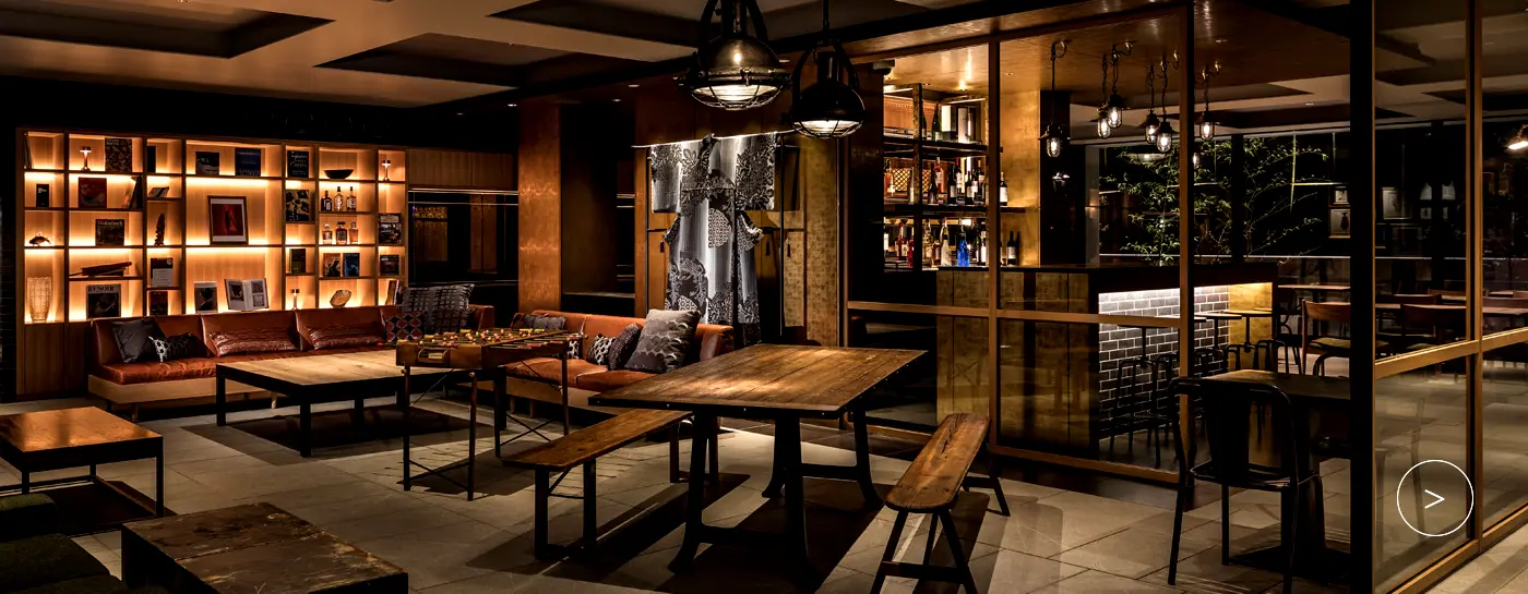 숙박을 물들이는 충실한 관내 시설