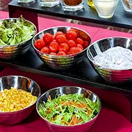 일본식 아침식사 뷔페