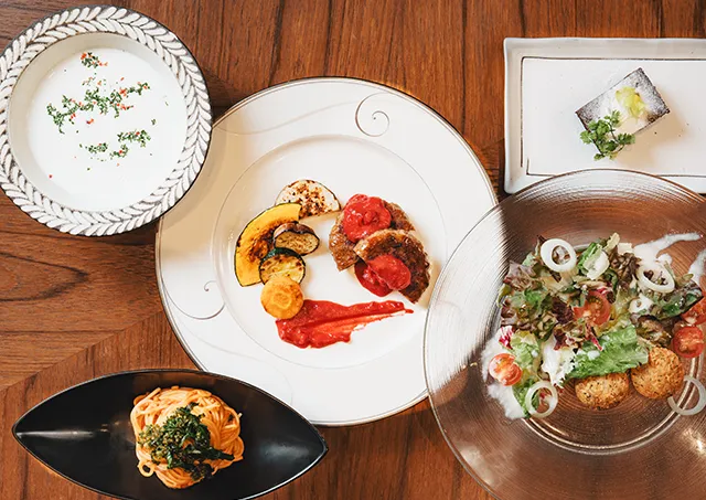 ディナー／ヴィーガンコース