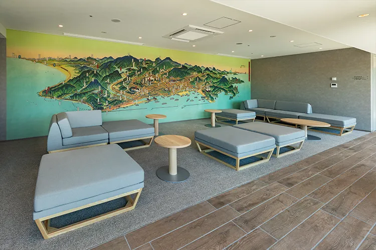 전망 좋은 노천탕