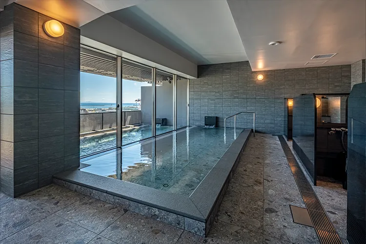 전망 좋은 노천탕