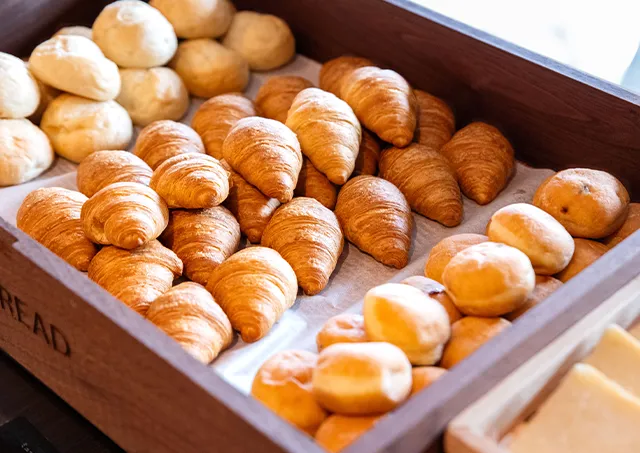 朝食ビュッフェ