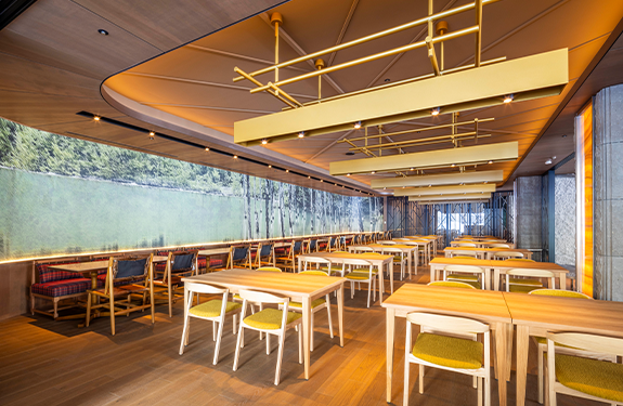 HOKUSAI RESTAURANT&CAFE의 점내 이미지