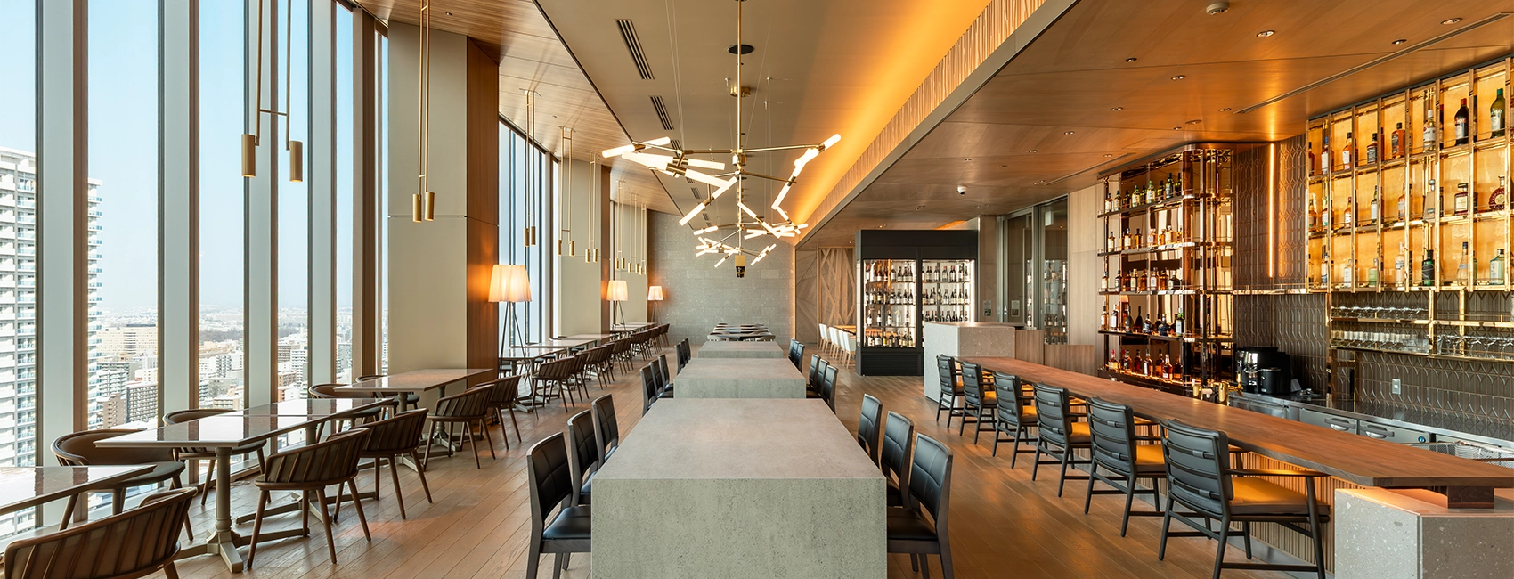 26F 「MoonLight Hokkaido Bistro & Bar」내관