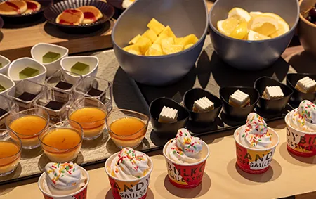 일본과 서양 뷔페