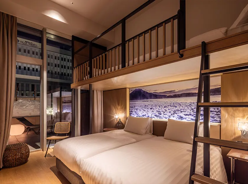 테라스 2층 침대 트윈