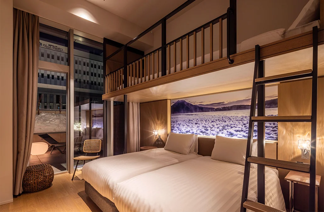 테라스 2층 침대 트윈