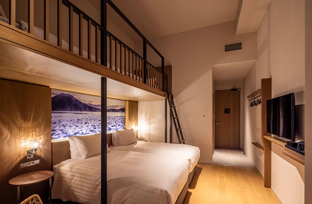 테라스 2층 침대 트윈