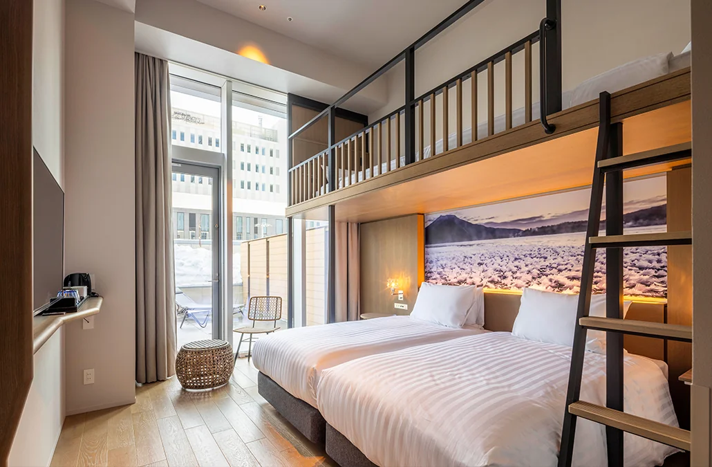 테라스 2층 침대 트윈