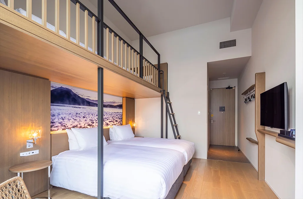 테라스 2층 침대 트윈