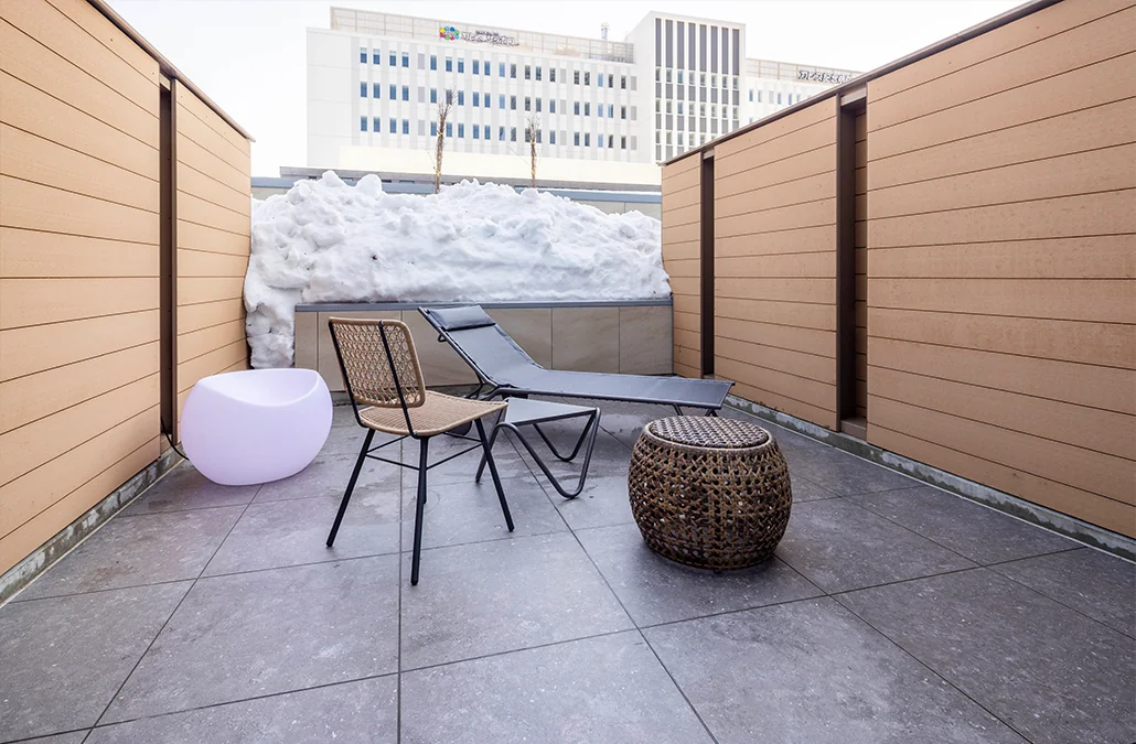 테라스 2층 침대 트윈