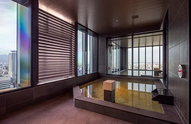 男湯 半露天風呂