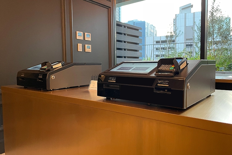 자동 체크인 기계