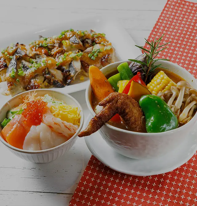 홋카이도의 은혜를 즐기는 조식 뷔페