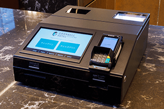 자동 체크인 기계